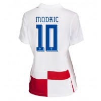 Kroatia Luka Modric #10 Hjemmedrakt Dame EM 2024 Kortermet
